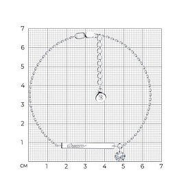 Браслет SOKOLOV - Серебро 925, Фианит (арт. 94050759)