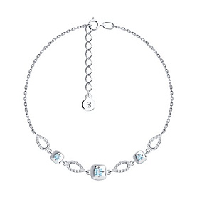 Браслет SOKOLOV - Серебро 925, Топаз, Фианит (арт. 92050100)