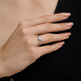 Кольцо Diamant - Серебро 925, Фианит (арт. 94-110-00205-1)