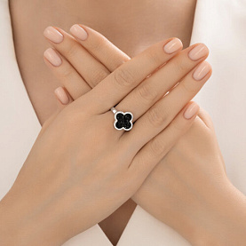 Кольцо Diamant - Серебро 925, Кристальная ткань (арт. 94-110-02342-1)