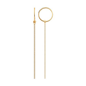 Серьги SOKOLOV - Золото 585 (арт. 140226)