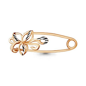 Булавка Аквамарин - Серебро 925 (арт. 71525.6)