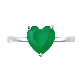 Кольцо SOKOLOV - Серебро 925, Фианит (арт. 94014493-91)