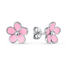 Серьги Мириада - Серебро 925, Эмаль (арт. 902062849)