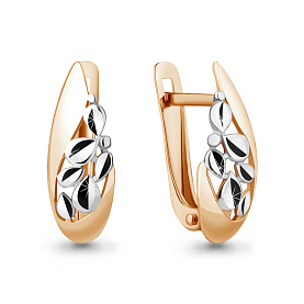 Серьги Аквамарин - Серебро 925 (арт. 33627.6)