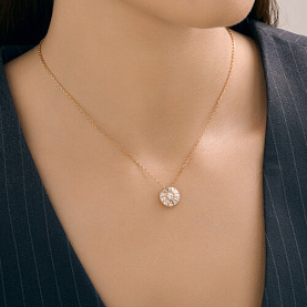 Колье SOKOLOV - Серебро 925, Фианит (арт. 93070137)