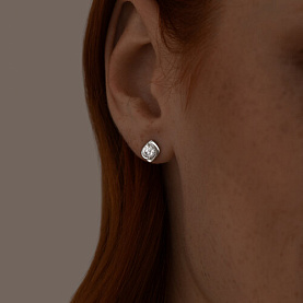 Серьги SOKOLOV - Серебро 925, Фианит (арт. 94021692)