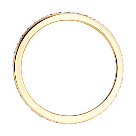 Кольцо SOKOLOV - Серебро 925, Фианит (арт. 93011131)