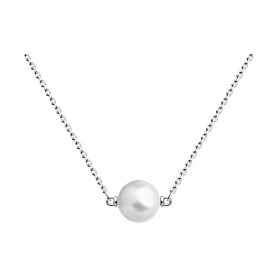 Колье Diamant - Серебро 925, Жемчуг имитация (арт. 94-170-01092-1)
