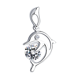 Подвеска SOKOLOV - Серебро 925, Фианит (арт. 94030509)