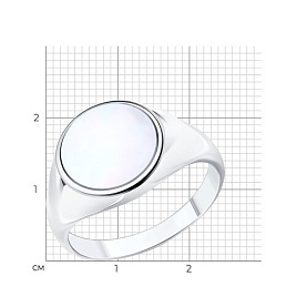 Кольцо SOKOLOV - Серебро 925, Перламутр (арт. 83010176)