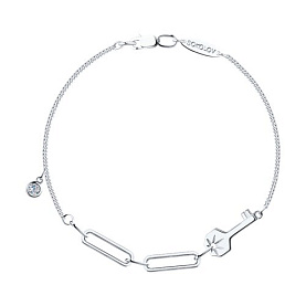 Браслет SOKOLOV - Серебро 925, Фианит (арт. 94050883)