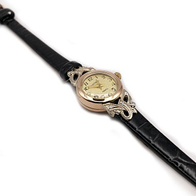 Часы Platinor - Золото 585, Фианит (арт. 44150-146)