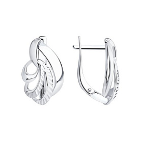 Серьги Diamant - Серебро 925 (арт. 94-120-00880-1)