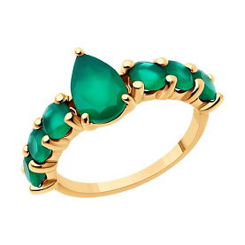 Кольцо SOKOLOV - Серебро 925, Агат (арт. 92014503)