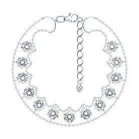 Браслет Diamant - Серебро 925, Фианит (арт. 94-150-00256-1)