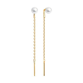 Серьги SOKOLOV - Серебро 925, Жемчуг имитация (арт. 93020825)