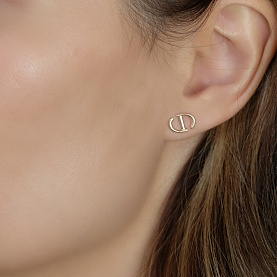 Серьги Атолл - Золото 585 (арт. 21245)