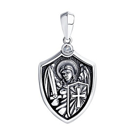 Подвеска SOKOLOV - Серебро 925, Фианит (арт. 95030281)