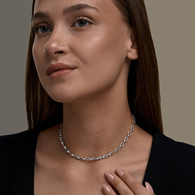 Колье SOKOLOV - Серебро 925, Фианит (арт. 94071408)