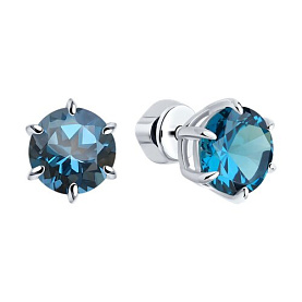 Серьги SOKOLOV - Серебро 925, Синтетический ситалл (арт. 92022836)