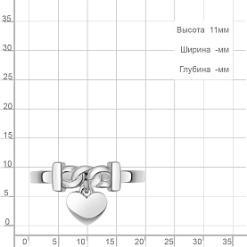Кольцо Аквамарин - Серебро 925 (арт. 56281.5)
