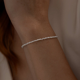 Браслет SOKOLOV - Серебро 925, Фианит (арт. 94051037)