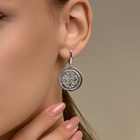 Серьги Diamant - Серебро 925 (арт. 94-121-00110-1)