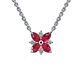 Колье Platinum Lab. - Платина 950 (арт. ПХ-062Р-01)