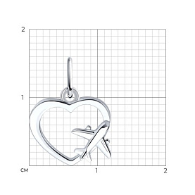 Подвеска Diamant - Серебро 925 (арт. 94-130-02277-1)