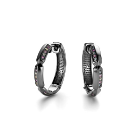 Серьги Дар - Серебро 925, Сапфир (арт. С-5132чрс11151)