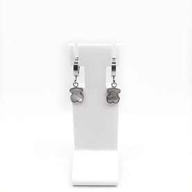 Серьги Фиделис - Прочие материалы, Перламутр (арт. T04-1E-Rd)