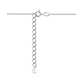 Колье SOKOLOV - Серебро 925, Фианит, Эмаль (арт. 94070764)