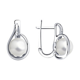 Серьги SOKOLOV - Серебро 925, Жемчуг культивированный (арт. 94024759)