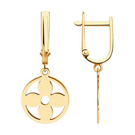 Серьги Diamant - Золото 585 (арт. 51-121-02973-1)