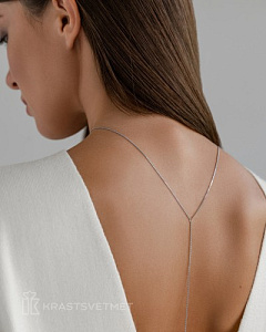Колье Красцветмет - Серебро 925 (арт. НХ22-1690-3#0.35)