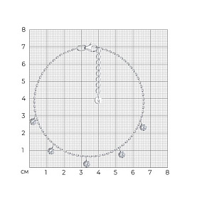 Браслет SOKOLOV - Серебро 925, Фианит (арт. 94051156)
