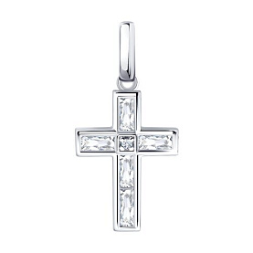 Подвеска Diamant - Серебро 925, Фианит (арт. 94-130-00270-1)