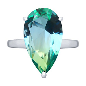 Кольцо SOKOLOV - Серебро 925, Синтетический ситалл (арт. 92014378)