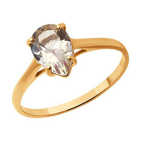 Кольцо SOKOLOV - Серебро 925, Swarovski (арт. 92014257)