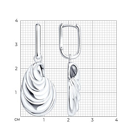 Серьги SOKOLOV - Серебро 925 (арт. 94027513)
