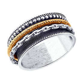 Кольцо SOKOLOV - Серебро 925 (арт. 95010199)