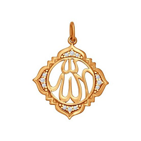 Подвеска SOKOLOV - Серебро 925, Фианит (арт. 93030204)