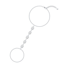 Браслет SOKOLOV - Серебро 925, Горный хрусталь (арт. 92050195)
