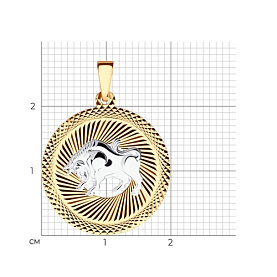 Подвеска SOKOLOV - Золото 375 (арт. 032326-4)