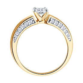 Кольцо Diamant - Серебро 925, Фианит (арт. 93-110-02129-1)