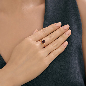 Кольцо SOKOLOV - Серебро 925, Гранат (арт. 92014660)