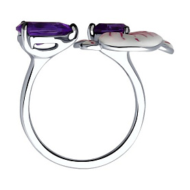 Кольцо SOKOLOV - Серебро 925, Синтетический ситалл , Эмаль (арт. 92014487)