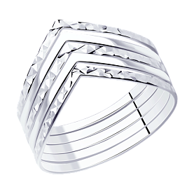 Кольцо SOKOLOV - Серебро 925 (арт. 94011700)