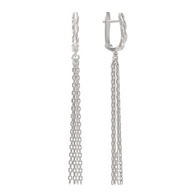Серьги ООО "ЮК "Арина" - Серебро 925 (арт. 1045832-00000)